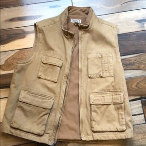 Duluth Trading Firehose vest with fleece lining